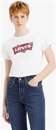 ΓΥΝΑΙΚΕΙΟ T-SHIRT ΜΕ ΛΟΓΟΤΥΠΟ STANDARD FIT ''THE PERFECT TEE'' - 173692799 ΜΑΥΡΟ LEVIS