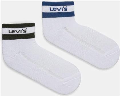 ΚΑΛΤΣΕΣ 2-PACK ΧΡΩΜΑ: ΑΣΠΡΟ, 37157-1198 LEVIS