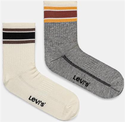 ΚΑΛΤΣΕΣ 2-PACK ΧΡΩΜΑ: ΜΠΕΖ, 37157-1223 LEVIS