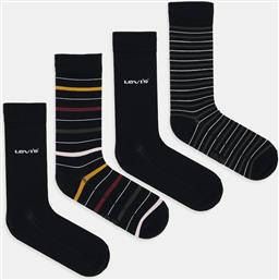 ΚΑΛΤΣΕΣ 4-PACK ΧΡΩΜΑ: ΜΑΥΡΟ, 37157-1304 LEVIS