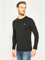 LONGSLEEVE HOUSEMARK TEE 72848-0009 ΜΑΥΡΟ REGULAR FIT LEVIS από το MODIVO