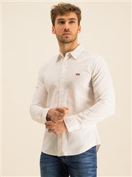 ΠΟΥΚΑΜΙΣΟ LONG SLEEVED SHIRT 86625-0002 ΛΕΥΚΟ SLIM FIT LEVIS