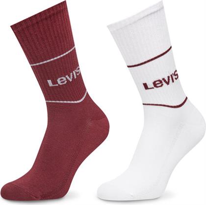 ΣΕΤ 2 ΖΕΥΓΑΡΙΑ ΨΗΛΕΣ ΚΑΛΤΣΕΣ UNISEX 37157-1121 ΕΓΧΡΩΜΟ LEVIS