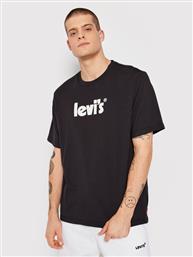 T-SHIRT 16143-0391 ΜΑΥΡΟ RELAXED FIT LEVIS