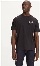 T-SHIRT 16143-0837 ΜΑΥΡΟ RELAXED FIT LEVIS