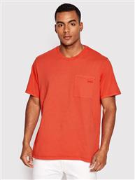 T-SHIRT EASY POCKET A3697-0000 ΚΟΚΚΙΝΟ RELAXED FIT LEVIS από το MODIVO