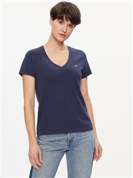 T-SHIRT PERFECT 85341-0064 ΣΚΟΥΡΟ ΜΠΛΕ REGULAR FIT LEVIS