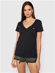 T-SHIRT PERFECT TEE 85341-0003 ΜΑΥΡΟ REGULAR FIT LEVIS