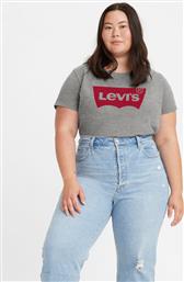 T-SHIRT THE PERFECT 357900233 ΓΚΡΙ REGULAR FIT LEVIS