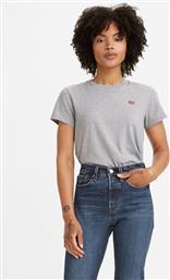 T-SHIRT THE PERFECT 39185-0143 ΓΚΡΙ REGULAR FIT LEVIS