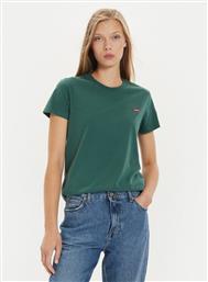 T-SHIRT THE PERFECT 39185-0349 ΠΡΑΣΙΝΟ STANDARD FIT LEVIS