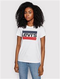 T-SHIRT THE PERFECT GRAPHIC TEE 17369-0297 ΛΕΥΚΟ REGULAR FIT LEVIS