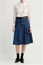 ΤΖΙΝ ΦΟΥΣΤΑ PLEATED MIDI SKIRT ΧΡΩΜΑ: ΝΑΥΤΙΚΟ ΜΠΛΕ, 001VN LEVIS