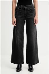 ΤΖΙΝ ΠΑΝΤΕΛΟΝΙ 728 HR WIDE LEG ΧΡΩΜΑ: ΜΑΥΡΟ, 0039B LEVIS