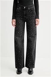 ΤΖΙΝ ΠΑΝΤΕΛΟΝΙ RIBCAGE WIDE LEG ΧΡΩΜΑ: ΜΑΥΡΟ, A6081.0055 LEVIS