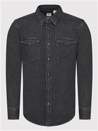 ΤΖΙΝ ΠΟΥΚΑΜΙΣΟ BARSTOW WESTERN 85744-0038 ΜΑΥΡΟ STANDARD FIT LEVIS από το MODIVO