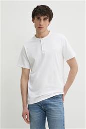 ΒΑΜΒΑΚΕΡΟ ΜΠΛΟΥΖΑΚΙ SS HM HENLEY ΑΝΔΡΙΚΟ, ΧΡΩΜΑ: ΑΣΠΡΟ, A8602 LEVIS