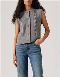 INES CABLE SWEATER VEST LEVIS