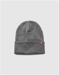 SLOUCHY RED TAB BEANIE LEVIS