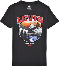 T-SHIRT ΜΕ ΚΟΝΤΑ ΜΑΝΙΚΙΑ LVB SOAR LIKE AN EAGLE TEE LEVIS από το SPARTOO