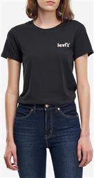 THE PERFECT TEE REFLECTIVE T-SHIRT 17369-1760-1760 BLACK LEVIS