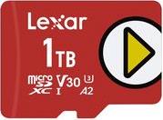 PLAY 1TB MICRO SDXC UHS-I U3 V30 A2 LMSPLAY001T-BNNNG LEXAR