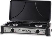 GAS STOVE 2 BURNERS BLACK LGS-2812-2 LEXICAL