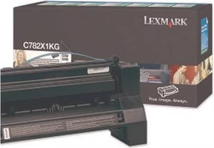 TONER C782X1KG BLACK 15K RETURN LEXMARK