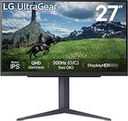 ΟΘΟΝΗ ULTRAGEAR 27GS85Q-B 27'' LED QHD NANO IPS 180HZ BLACK LG από το e-SHOP