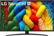 TV 65NANO81A6A 65'' ULTRA HD 4K NANOCELL AI SMART 2025 LG