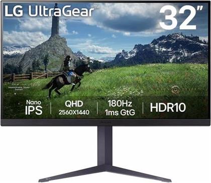 ULTRAGEAR 32GS85Q GAMING MONITOR 32 QHD NANO IPS FLAT 180HZ 1MS LG