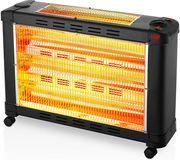 MAXI ELECTRICAL QUARTZ HEATER 5-BARRED 2900W BLACK 112648 LGP