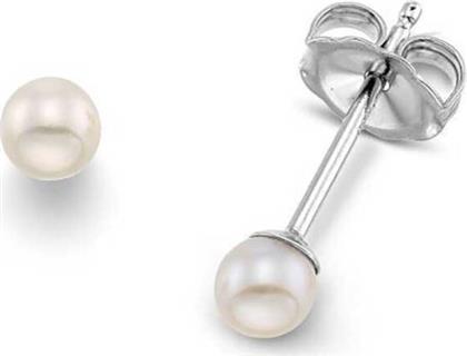 ΓΥΝΑΙΚΕΙΑ ΣΚΟΥΛΑΡΙΚΙΑ ΑΠΟ ΛΕΥΚΟ ΧΡΥΣΟ 14K ΜΕ FRESHWATER PEARLS ''PEARLS'' - SAW000697 LI - LA - LO