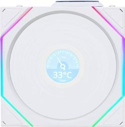 CASE FAN UNI FAN TL-LCD WIRELESS 120MM - ΛΕΥΚΟ LIAN LI