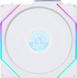 CASE FAN UNI FAN TL-LCD WIRELESS REVERSE 120MM - ΛΕΥΚΟ LIAN LI