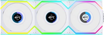 CASE FAN UNIFAN SL WIRELESS LCD 120MM RGB - ΛΕΥΚΟ LIAN-LI