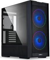 LANCOOL 206 BLACK - ATX PC CASE W. 2 X FRONT 160 PWM FANS ARGB LIAN LI