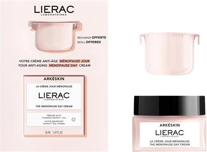 PROMO ARKESKIN THE MENOPAUSE DAY CREAM 50ML & ΔΩΡΟ REFILL 50ML LIERAC