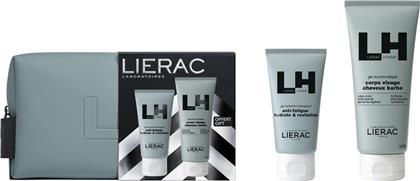 PROMO HOMME ANTI-FATIGUE HYDRATE & REVITALIZE GEL 50ML & SHOWER GEL 200ML & ΔΩΡΟ ΝΕΣΕΣΕΡ 1 ΤΕΜΑΧΙΟ LIERAC