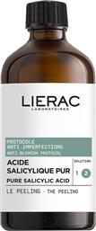 PROTOCOLE ANTI-IMPERFECTION & ANTI-BLEMISH CONTROL PEELING PEELING ΠΡΟΣΩΠΟΥ ΕΞΙΣΟΡΡΟΠΗΣΗΣ & ΚΑΘΑΡΙΣΜΟΥ ΓΙΑ ΜΕΙΩΣΗ ΤΩΝ ΑΤΕΛΕΙΩΝ 100ML LIERAC