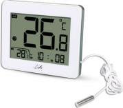 WES-202 DIGITAL THERMOMETER WITH INDOOR AND OUTDOOR TEMPERATURE WHITE ΔΕΛΤΑ LIFE από το e-SHOP
