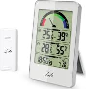 WES-203 WEATHER STATION WITH WIRELESS OUTDOOR SENSOR AND CLOCK WITH ALARM FUNCTION ΔΕΛΤΑ LIFE από το e-SHOP