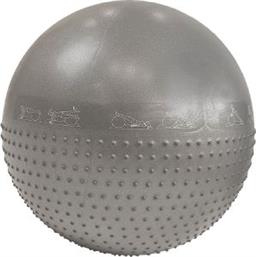 ΜΠΑΛΑ ΓΥΜΝΑΣΤΙΚΗΣ GYM BALL ΓΚΡΙ (65 CM) LIGA SPORT