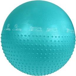 ΜΠΑΛΑ ΓΥΜΝΑΣΤΙΚΗΣ GYM BALL ΤΙΡΚΟΥΑΖ (65 CM) LIGA SPORT από το PLUS4U