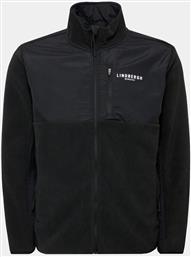 FLEECE 30-320084 ΜΑΥΡΟ RELAXED FIT LINDBERGH