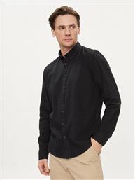 ΠΟΥΚΑΜΙΣΟ 30-203344 ΜΑΥΡΟ SLIM FIT LINDBERGH