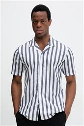 ΠΟΥΚΑΜΙΣΟ ΜΕ ΜΕΙΓΜΑ ΑΠΟ ΛΙΝΟ ΧΡΩΜΑ: ΝΑΥΤΙΚΟ ΜΠΛΕ LINDBERGH