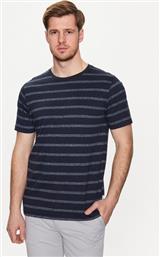 T-SHIRT 30-400179 ΣΚΟΥΡΟ ΜΠΛΕ RELAXED FIT LINDBERGH