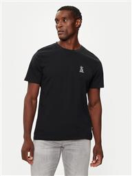 T-SHIRT 30-400235 ΜΑΥΡΟ RELAXED FIT LINDBERGH από το MODIVO