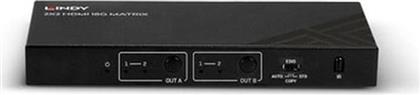 KVM SWITCH 2X2 HDMI 18G MATRIX LINDY από το PUBLIC